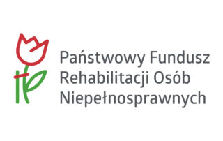 Logo Państwowego Funduszu Rehabilitacji Osób Niepełnosprawnych.