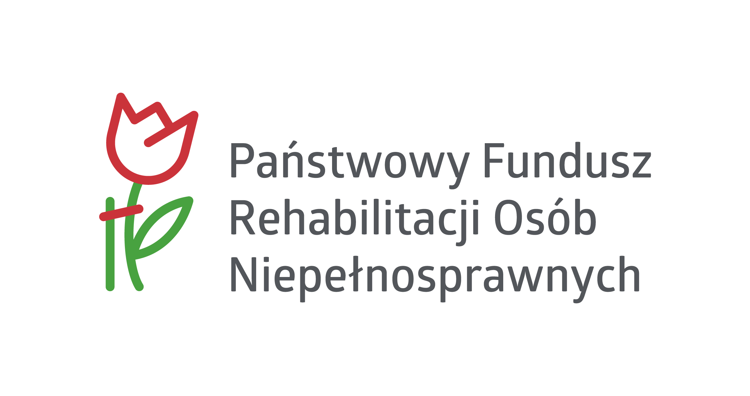 Logo Państwowego Funduszu Rehabilitacji Osób Niepełnosprawnych.