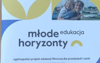 Zdjęcie plakatu projektu Edukacja Młode Horyzonty.