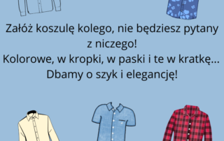 Plakat, promujący akcję.
