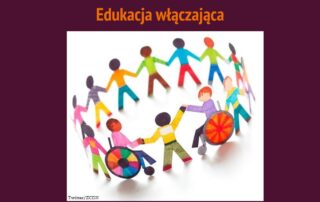 Plakat Edukacja włączająca.
