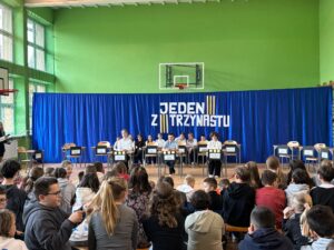 Na zdjęciu widać 3 finalistów konkursu 