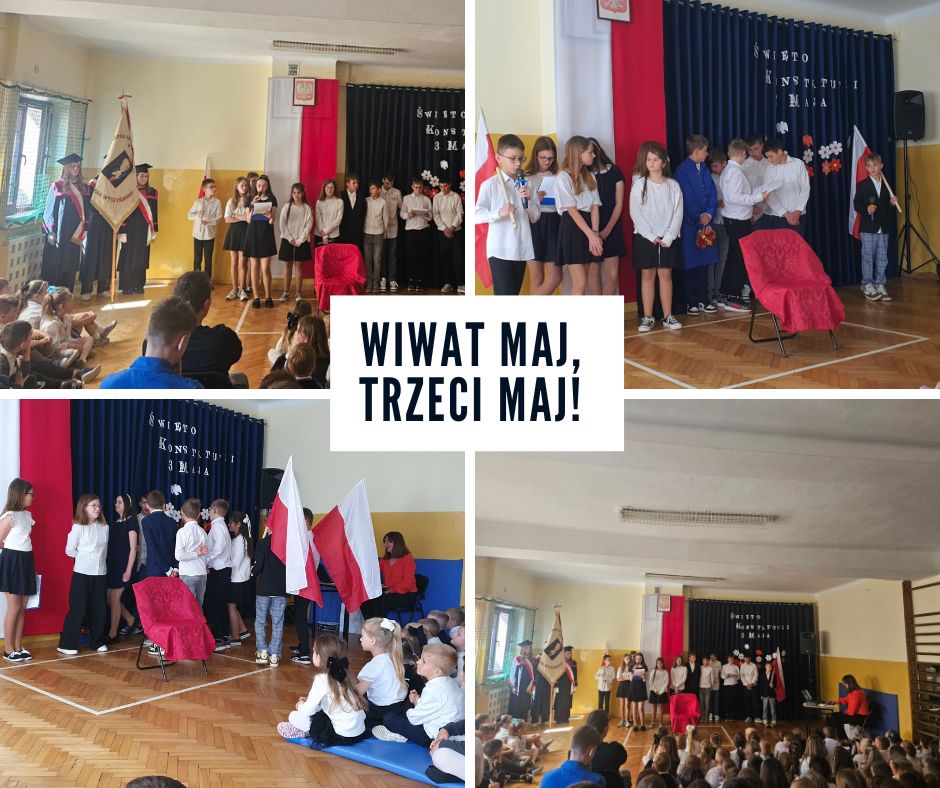 Kolaż zdjęć przedstawiający uczestników akademii