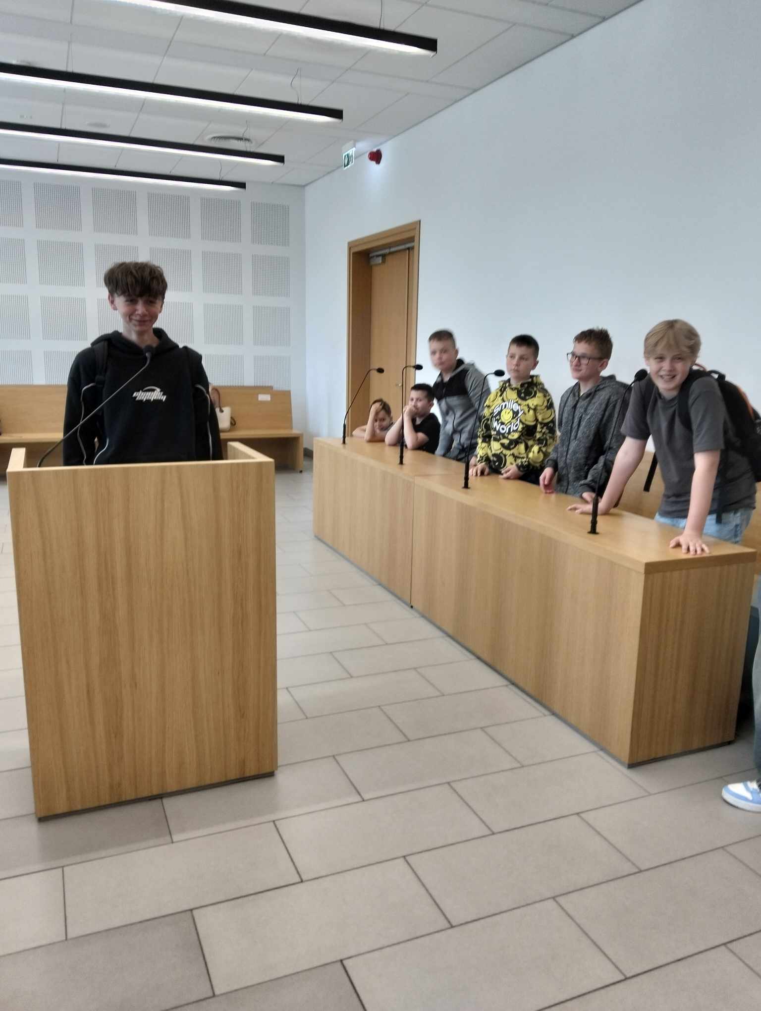 Rozprawa sądowa w wykonaniu uczniów naszej szkoły
