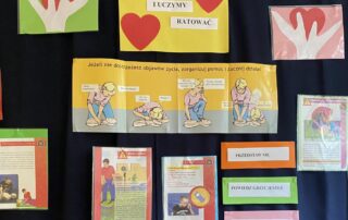 Gazetka tematyczna - pomoc przedmedyczna.