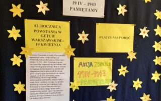 Gazetka, związana z akcją.