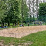 Gra w siatkówkę plażową