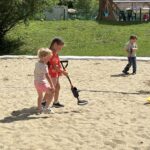 Szukanie skarbów wykrywaczem metalu