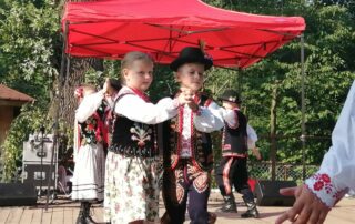 Występ "Czarnego Potoczka" na 35-leciu OSP Olszana