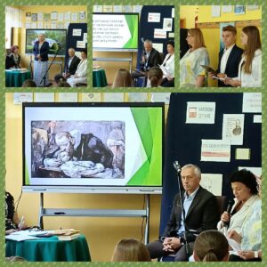 Kolaż zdjęć z Czytania Narodowego.