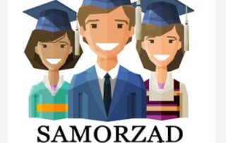 Plakat: Samorząd Uczniowski.