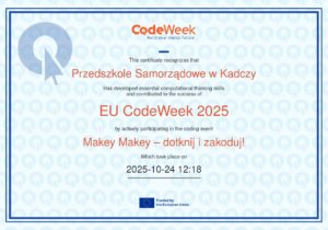 Certyfikat Code Week