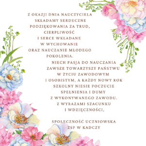 Życzenia z okazji DEN