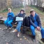 Praca nad zadaniami związanymi z lekturą "Opowieści z Narnii" - trzecia grupa