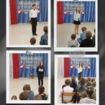 Kolaż 4 zdjęć, przedstawiających 4 uczestników