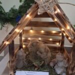 Szopka wykonana na konkurs