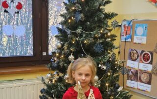 Choinka w oddziale przedszkolnym.