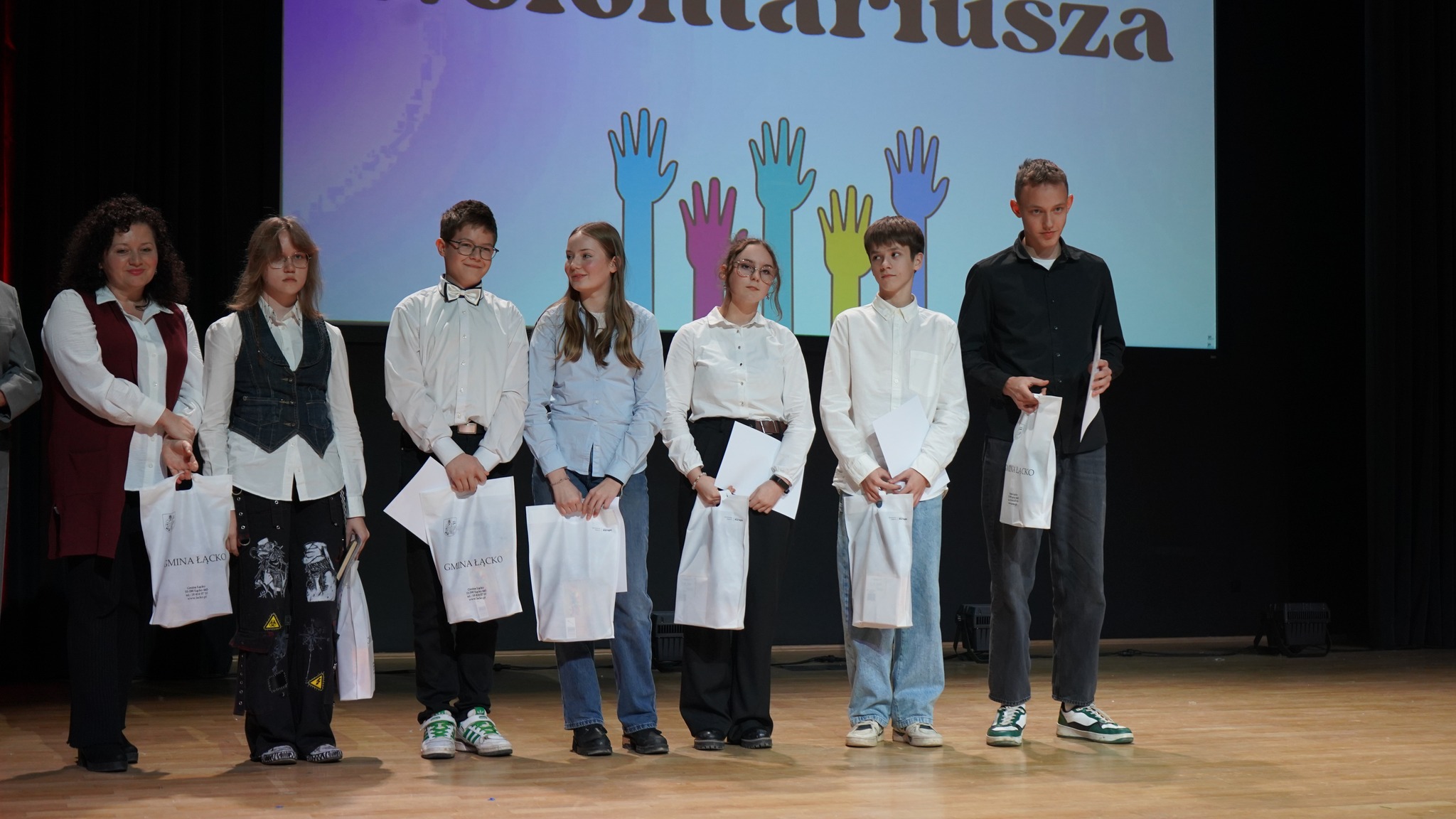 Nagrodzeni wolontariusze z naszej szkoły