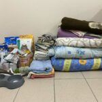 Zdjęcie przedstawiające zebrane rzeczy