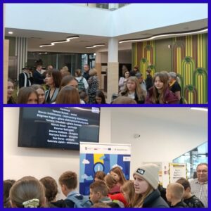 Podczas obchodów Dnia Wolontariusza.