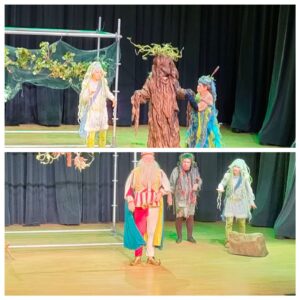 Kadry z przedstawienia.