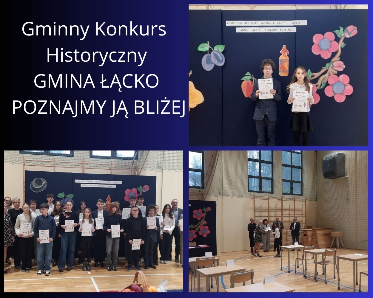 Gminny Konkurs Historyczny GMINA ŁĄCKO - POZNAJMY JĄ BLIŻEJ
