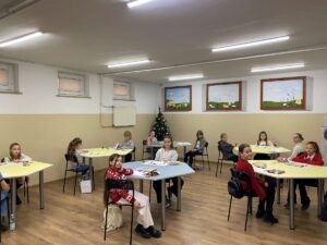 Podczas zmagań konkursowych.