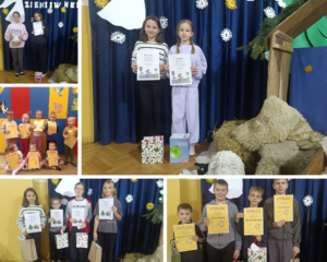 Nagrodzeni uczniowie w konkursach szkolnych