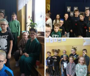 Szalone fryzury uczniów.