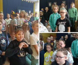 Szalone fryzury uczniów.