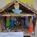 Szopka wykonana na konkurs