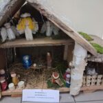 Szopka wykonana na konkurs