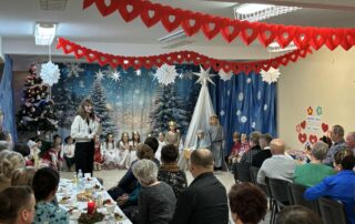 Pani dyrektor wita wszystkich Gości