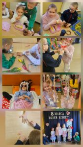 W Dniu Kobiet - kolaż zdjęć.