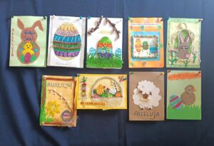 Kartka wielkanocna - wyróżnione prace.