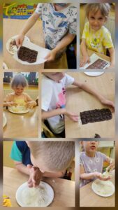 Kolaż zdjęć - Dzień Czekolady.