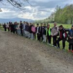 Zdjęcie zbiorowe - widok na Beskid