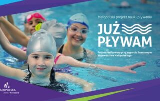 Plakat - projekt "Już pływam"