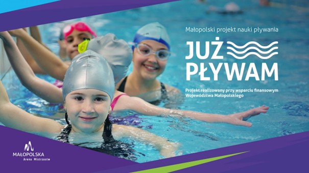 Plakat - projekt "Już pływam"