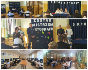 Uczestnicy Gminnego Konkursu Ortograficznego